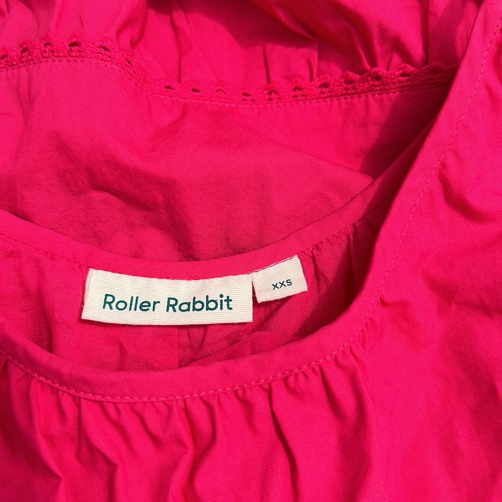 Roller Rabbit Maxi Dress Lined Pink XXS - Picture 7 of 7